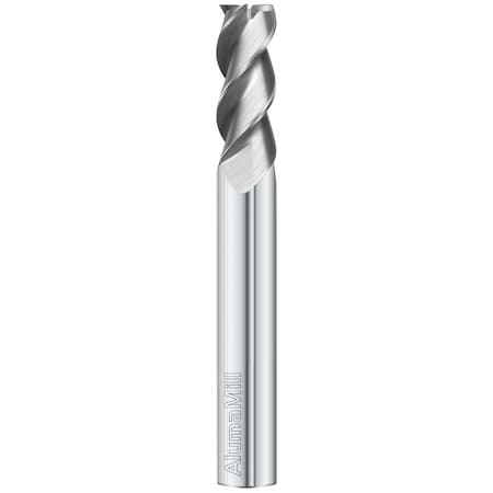 Fullerton Tool 3-Flute - 36 Degree Helix - 3835 AlumaMill HP End Mills, RH Spiral, Square, Extra-Long, 1/2 38395